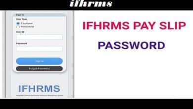 ifhrms payslip password